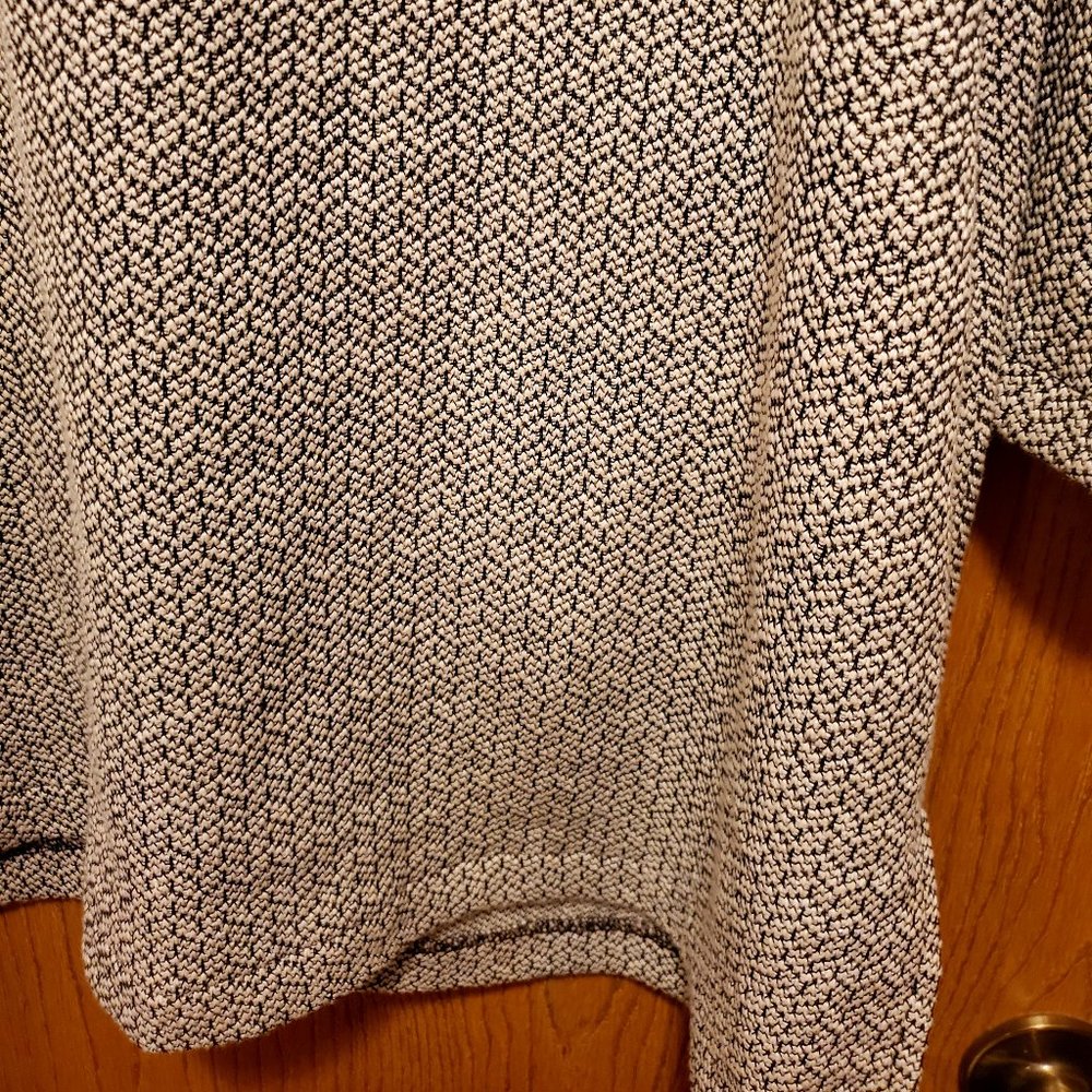 Long Jacket Sweater buttoned with zippered pockets; no lining Maurices XXL